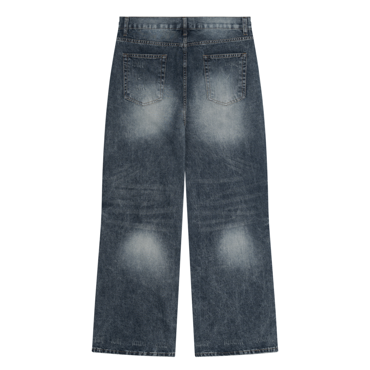 VFF distressed wide leg jeans – alternate view