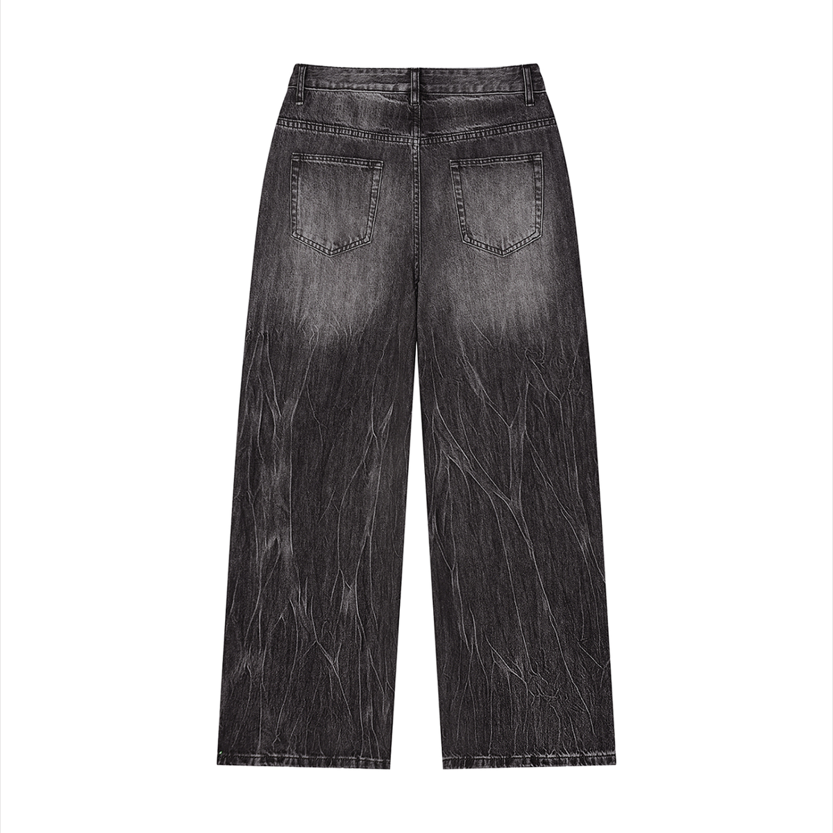 VFF black wash wide leg jeans – alternate view