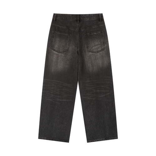VFF black vintage wash heavyweight jeans – alternate view