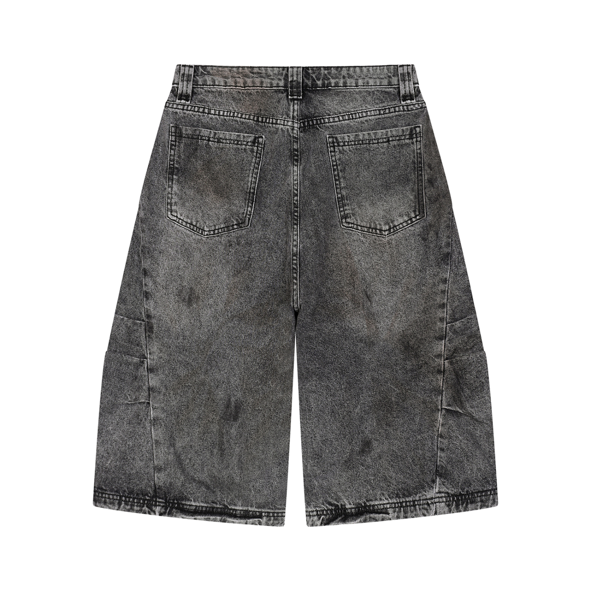 VFF vintage wash baggy denim shorts – alternate view