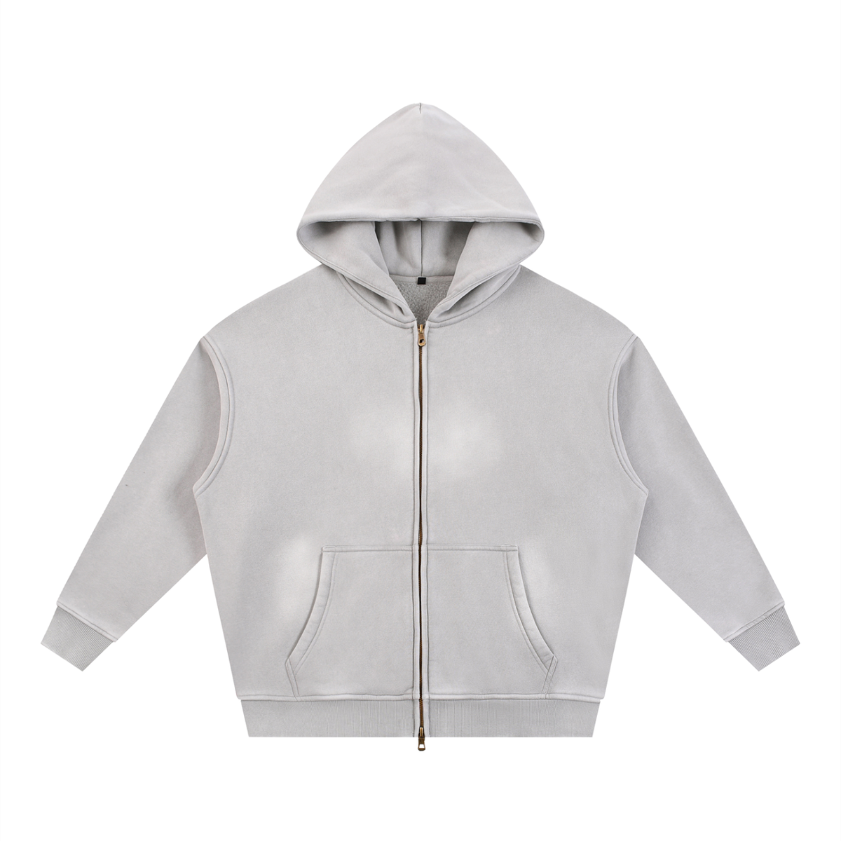 VFF sunfade two-way zip boxy hoodie – alternate view