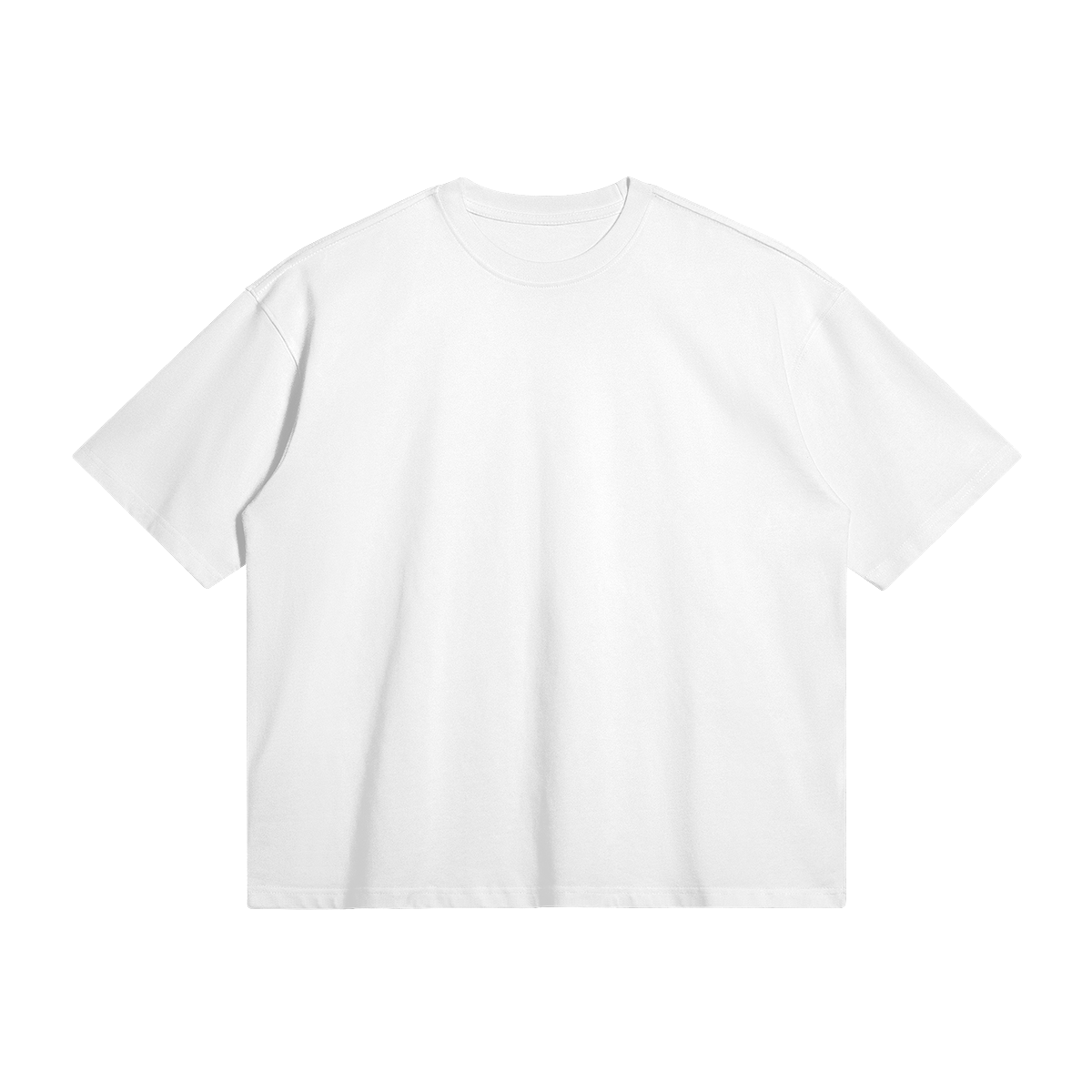 VFF 280 GSM ultra heavyweight boxy t-shirt in White – front view