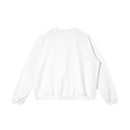 VFF heavyweight oversized crewneck sweatshirt in White – front view